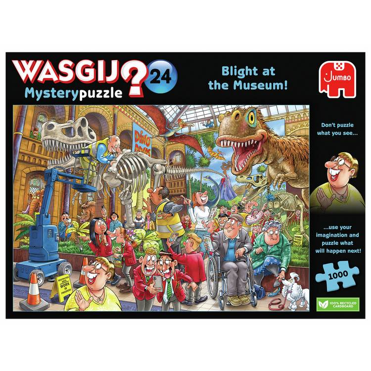 Wasgij Myster 24 Blight At The Museum 1000 piece puzzle - British product