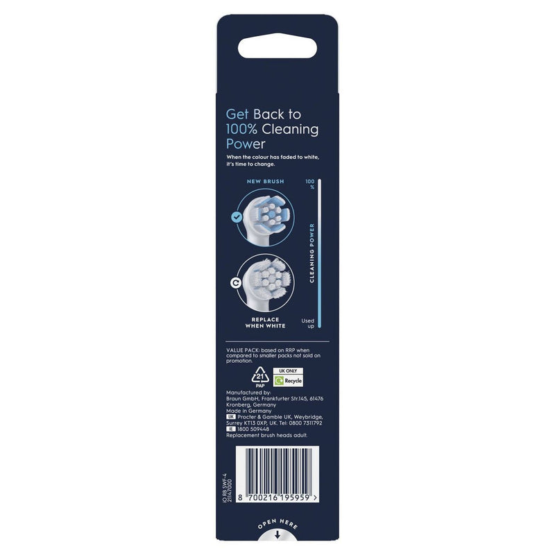 Oral-B iO Gentle Care toothbrush heads 4 pack - British product