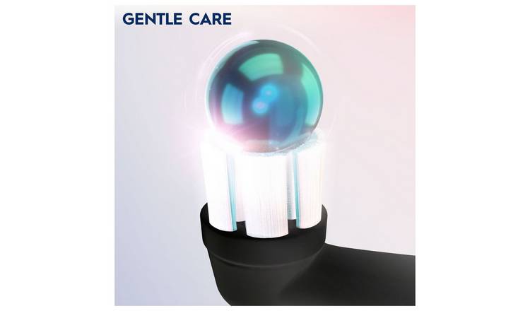 Oral-B iO Gentle Care Black Electric Toothbrush Heads 4 Pack