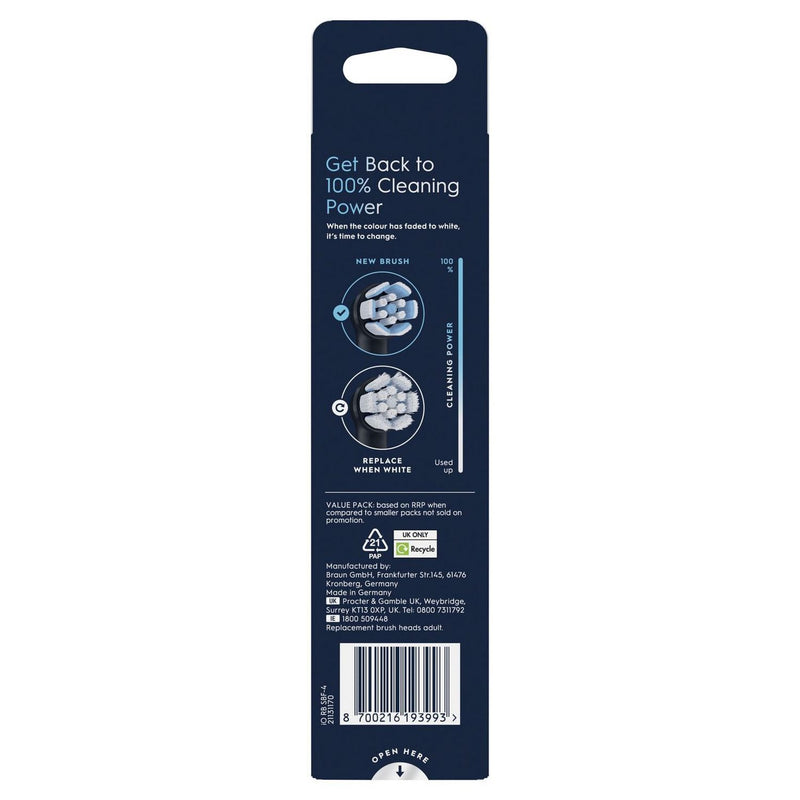 Oral-B iO Gentle Care toothbrush heads 4 pack, UK version
