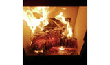 Fire and Flame heat logs 6-pack compressed wood briquettes (British brand)