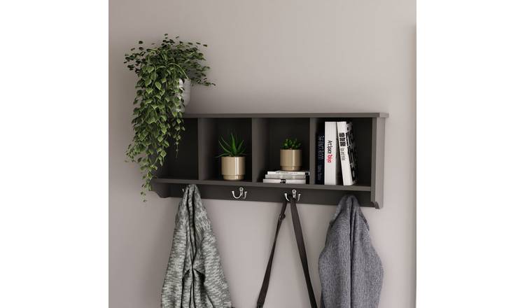 GFW wall rack grey 92cm, UK version