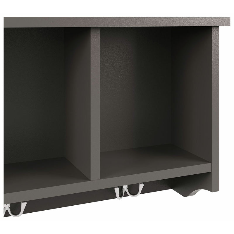 GFW wall rack grey 92cm, UK version