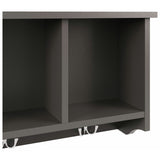 GFW wall rack grey 92cm, UK version