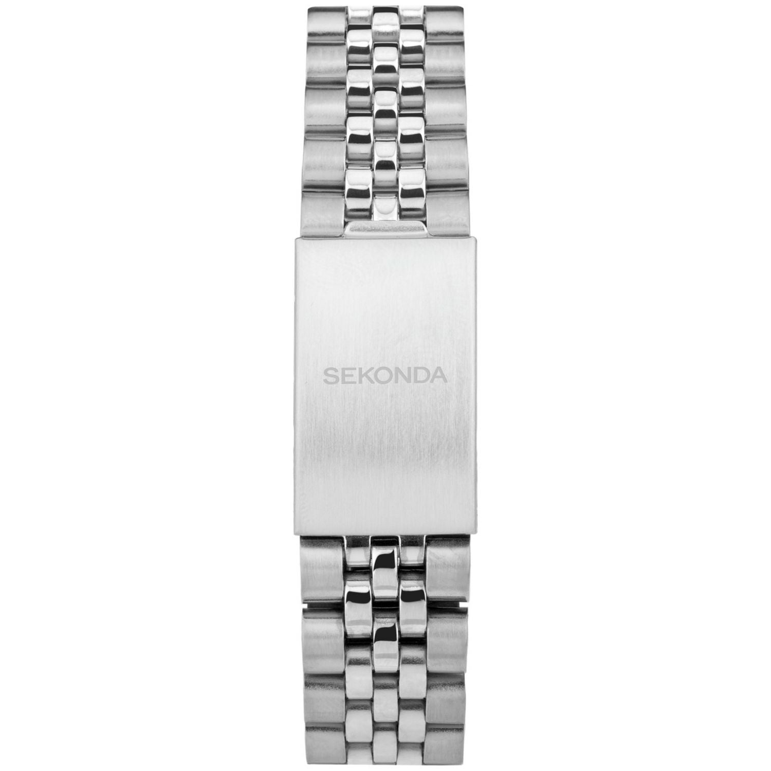 Sekonda men's blue dial stainless steel watch (British brand)