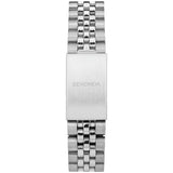 Sekonda men's blue dial stainless steel watch (British brand)