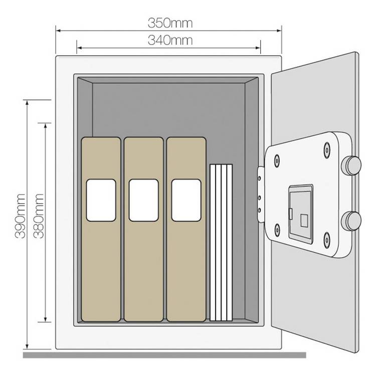 Yale Digital Value Safe 35cm, imported from the UK