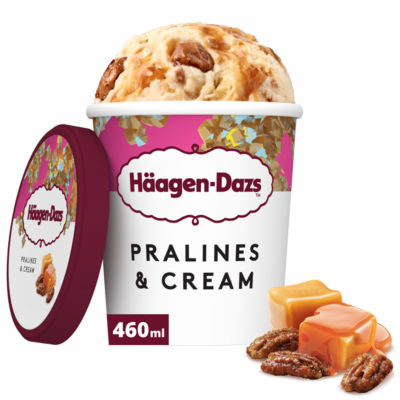 Häagen-Dazs Pralines & Fløte Iskrem 460ml