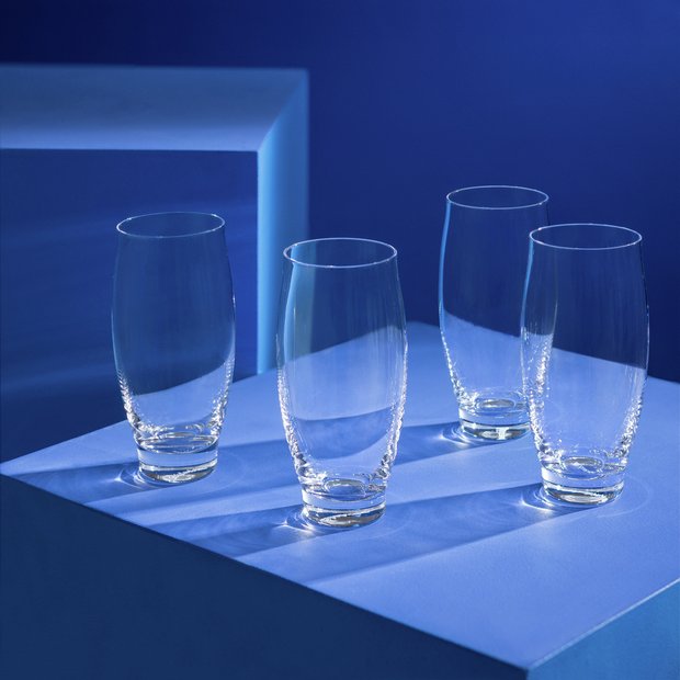 Habitat Bebop highball glasses set of 4 25cm, UK version