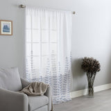 Argos Home white voile curtain 149x229cm (British brand)