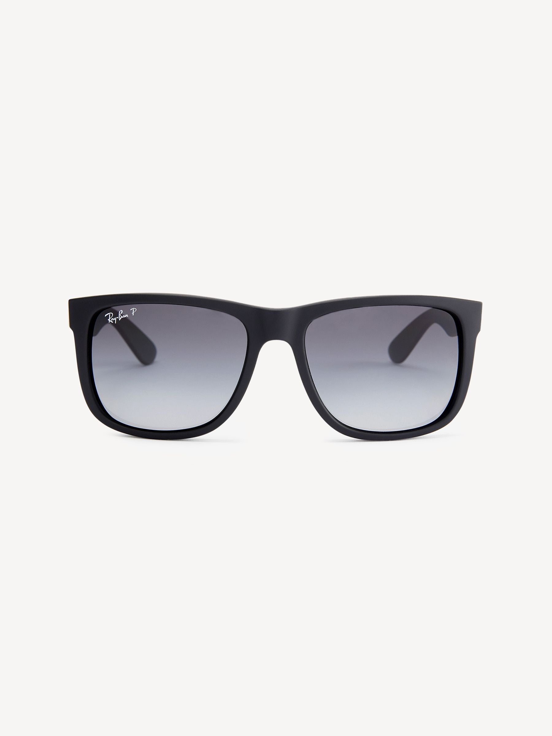 Ray-Ban schwarz graue polarisierte Sonnenbrille mit Farbverlauf (britische Marke)