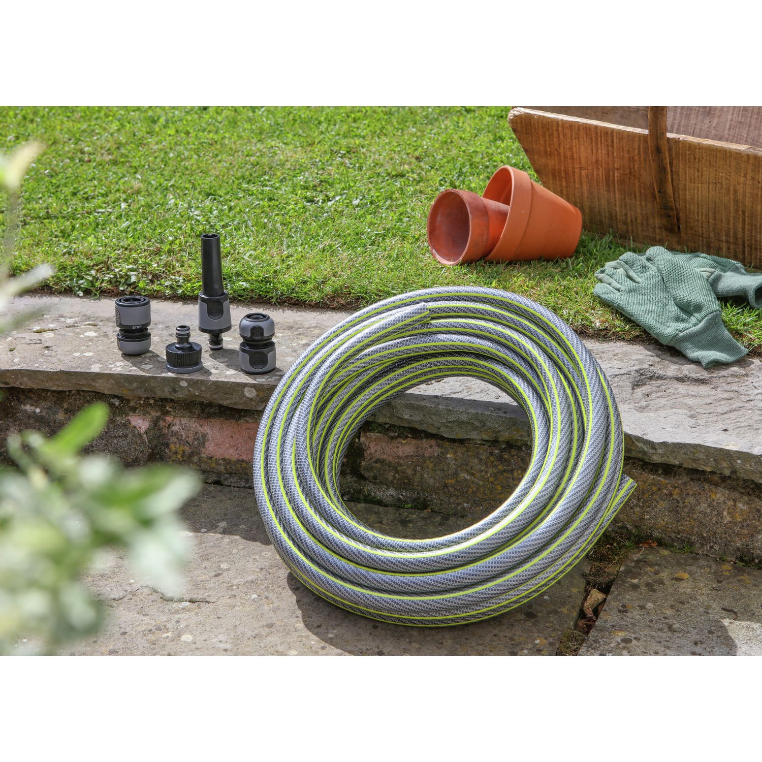 McGregor anti kink heavy duty hose set 15m (British brand)