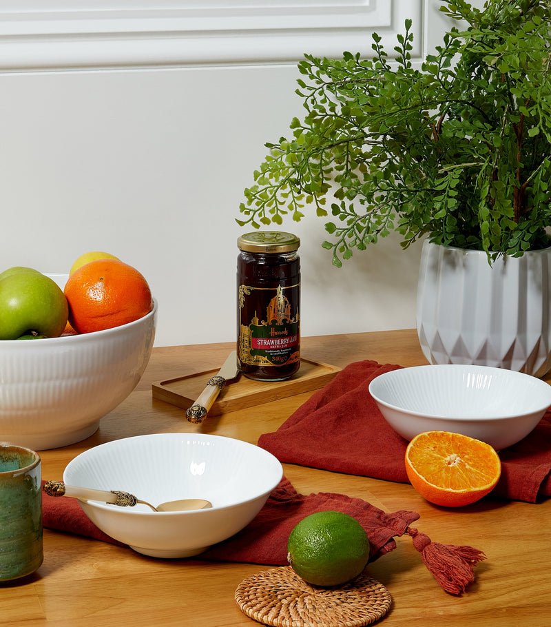 Royal Copenhagen white fluted bowls 15cm, imported from the UK