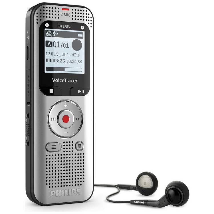 Philips DVT2015 dictation machine 8GB - British product