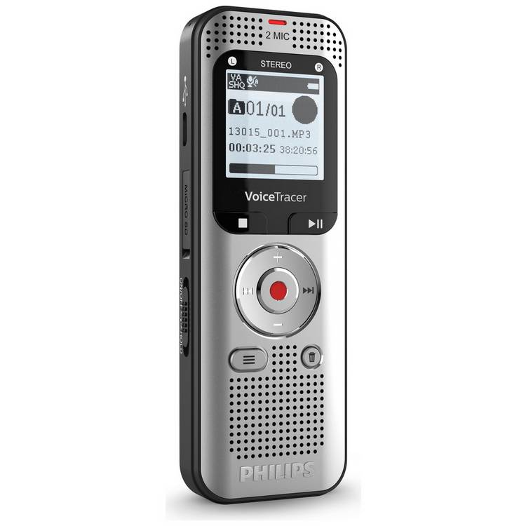 Philips DVT2015 dictation machine 8GB - British product