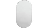 Innova oval rimless bathroom mirror 60x30cm (British brand)