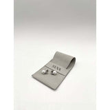 SVNX Pearl Diamante earrings in silver - British product