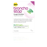 BronchoStop Cough Pastilles for Dry and Chesty Coughs - 20 Pastilles GOODS Boots   