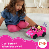 Fisher Price Little People Barbie convertible and figures, imported from the UK