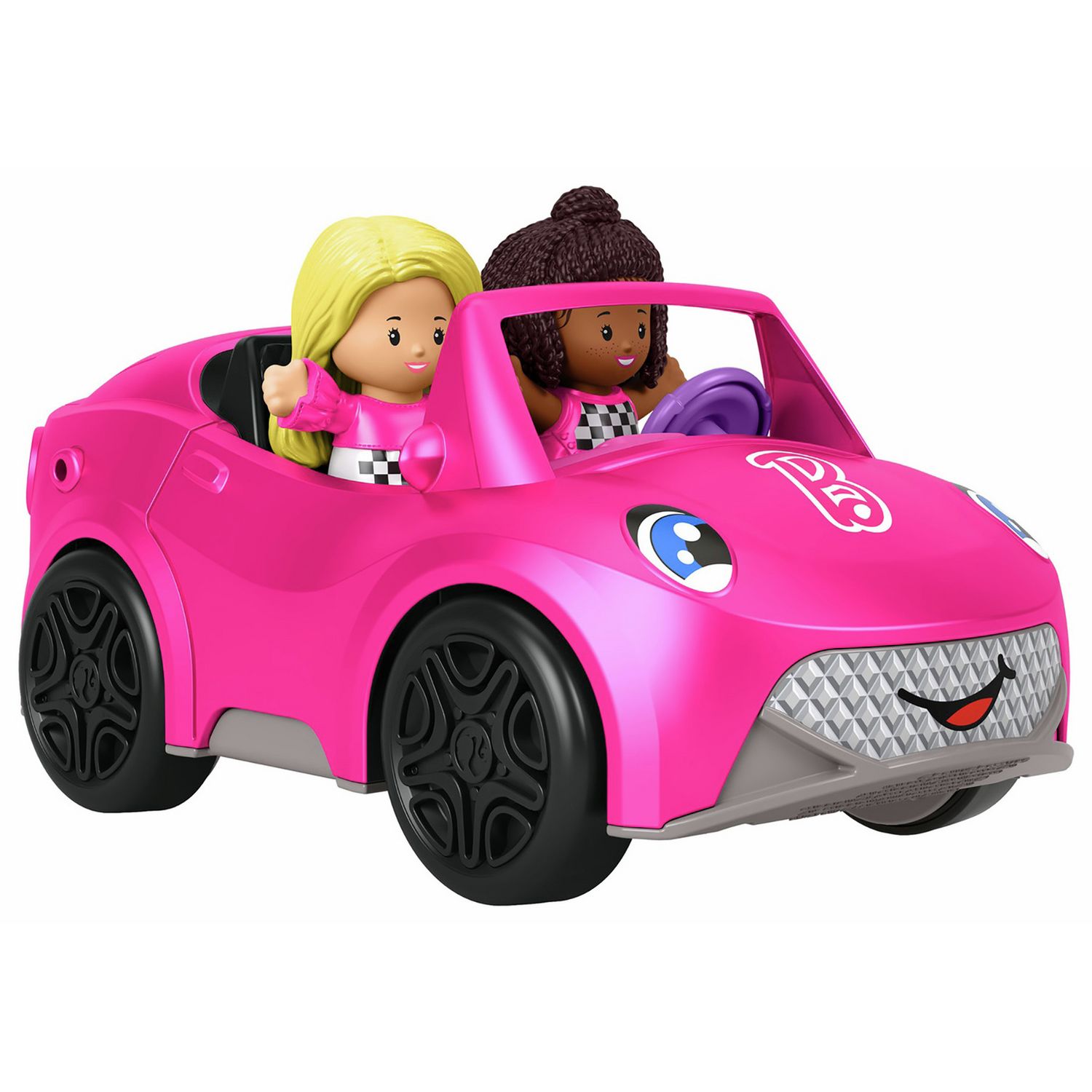 Fisher Price Little People Barbie convertible and figures, imported from the UK