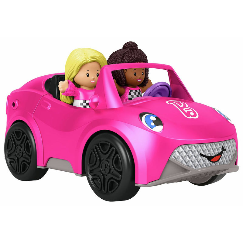 Fisher Price Little People Barbie convertible and figures, imported from the UK