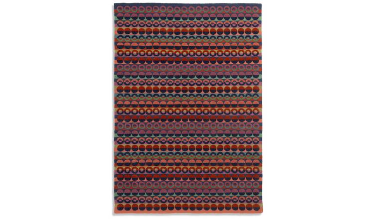 Habitat Ronda wool rug geometric design 160x230cm, imported from the UK