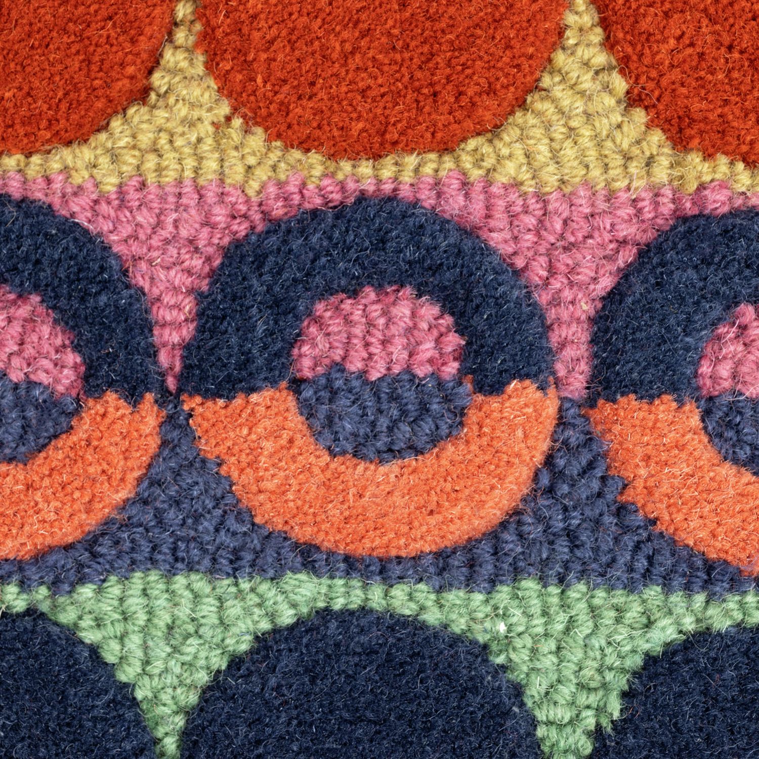 Habitat Ronda wool rug geometric design 160x230cm, imported from the UK