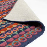 Habitat Ronda wool rug geometric design 160x230cm, imported from the UK