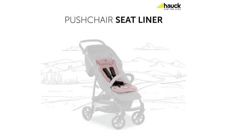 Hauck Disney Pushchair Seat Liner - Minnie Mouse Rose