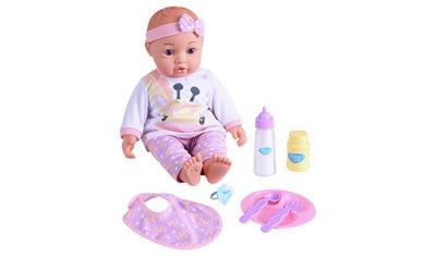 Argos Chad Valley Interactive Isabella Doll Lavender- Buy online at McGrocer