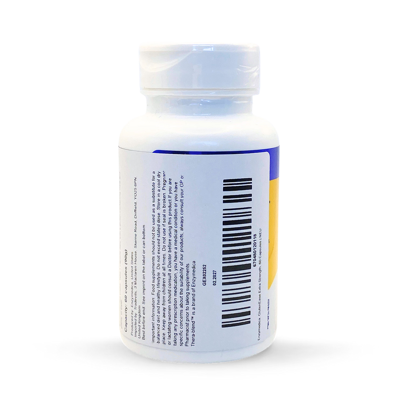 Enzymedica GlutenEase Extra Strength 60 capsules, UK version