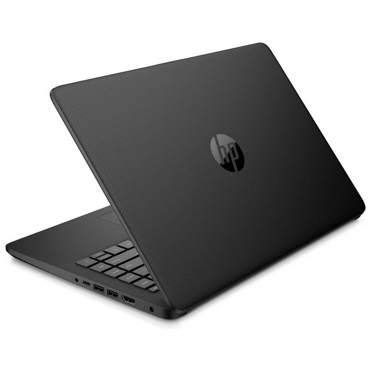 HP Stream 14s laptop 14in Celeron 4GB 128GB Black (British brand)