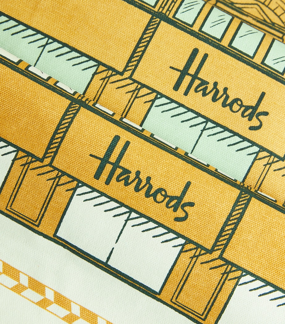 Harrods set of 2 Building Legacy tea towels, UK version