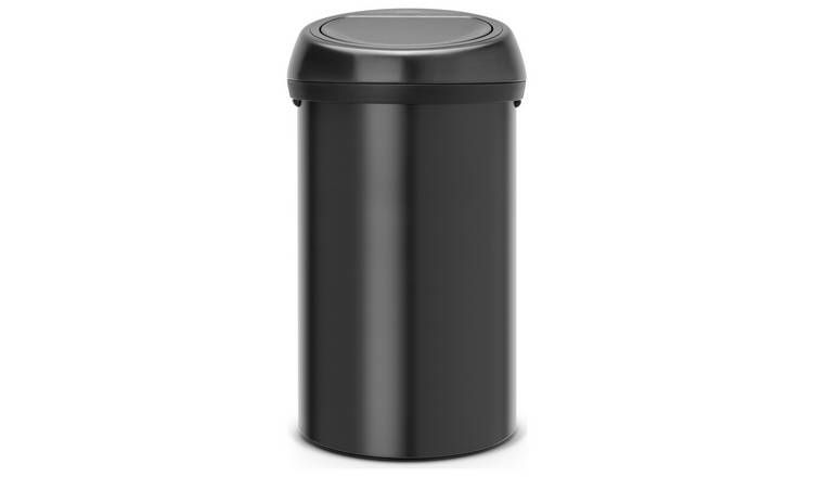 Brabantia 60 Litre Touch Top Bin - Matt Black