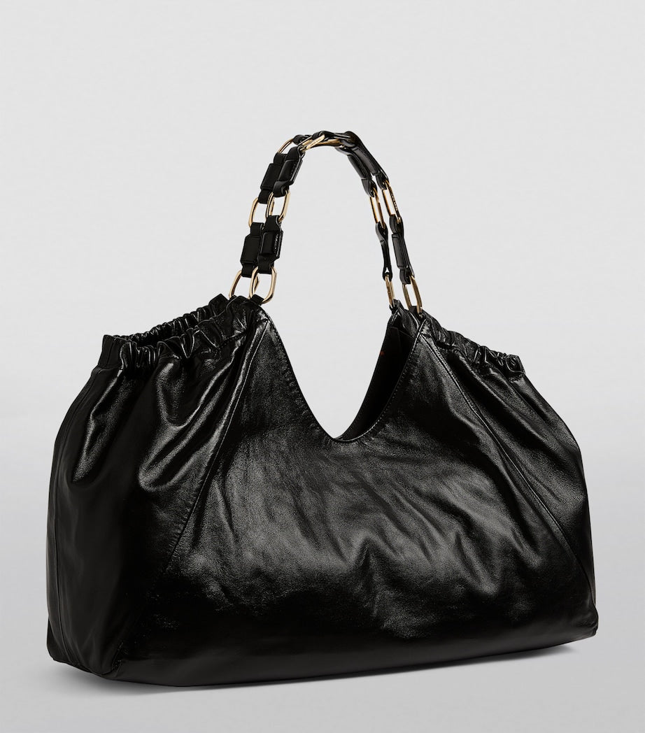 ANINE BING oversized leather tote bag, imported from the UK