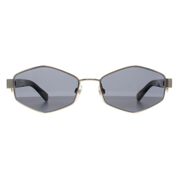 Marc Jacobs gold oversized sunglasses, imported from the UK