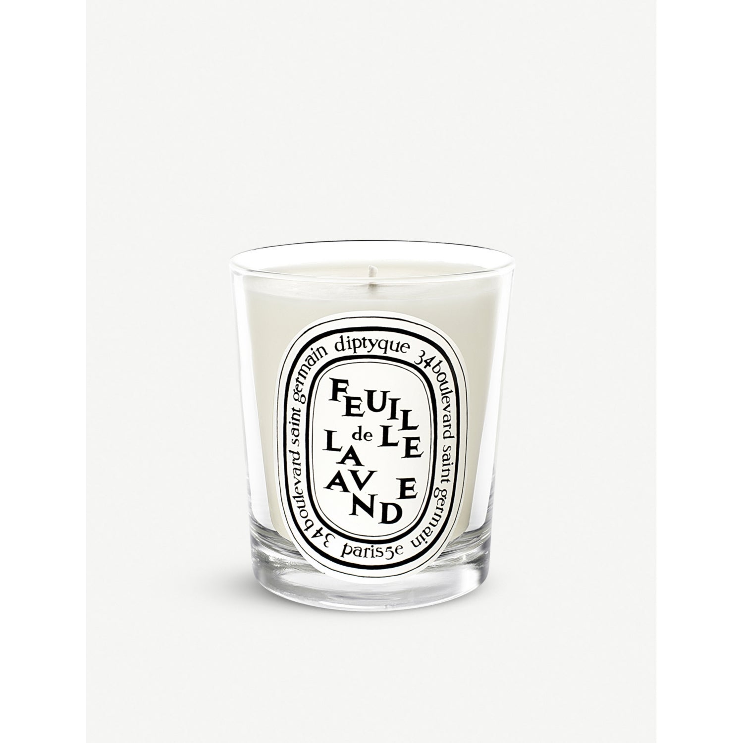 diptyque Feuille de Lavande mini scented candle 70g (British brand)