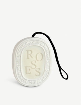 Ceramic roses scented oval diffuser for home fragrance, UK version
