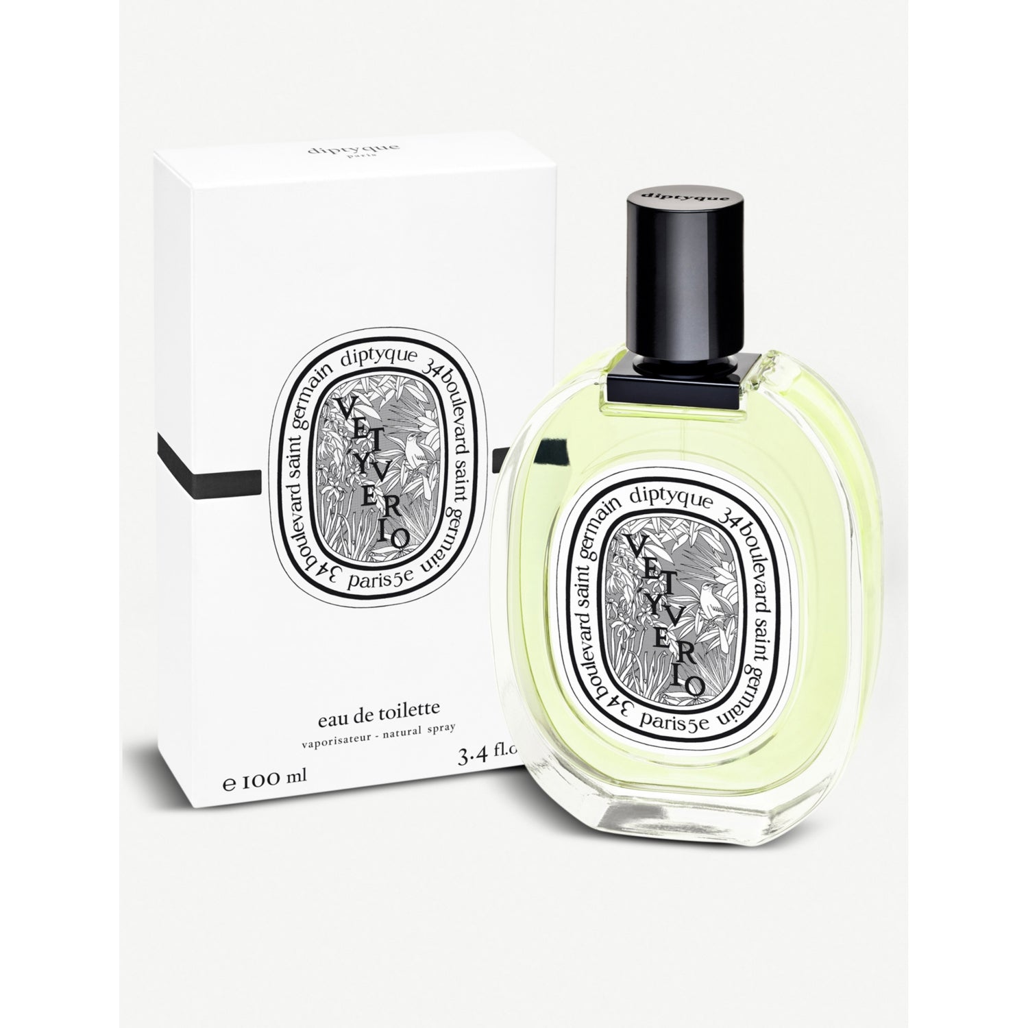 Diptyque Vetyverio eau de toilette 100ml, imported from the UK