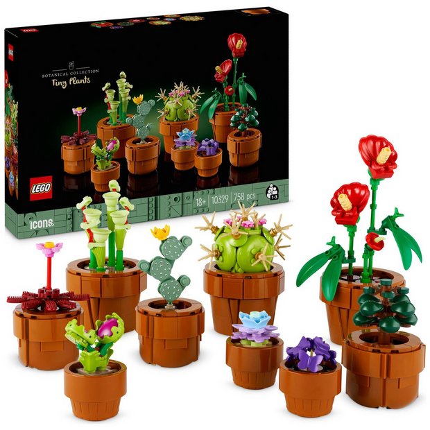 LEGO Tiny Plants botanical set 10329, imported from the UK