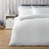 Silentnight Supersoft Plain White Bedding Set - Kingsize
