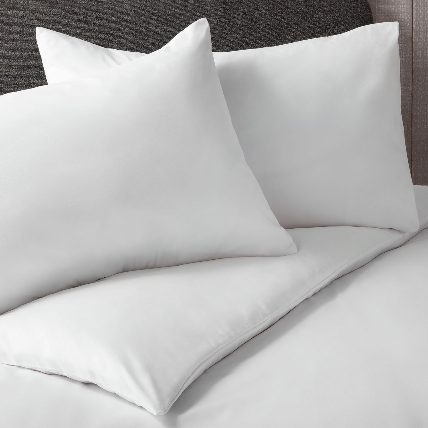 Silentnight Supersoft Plain White Bedding Set - Kingsize