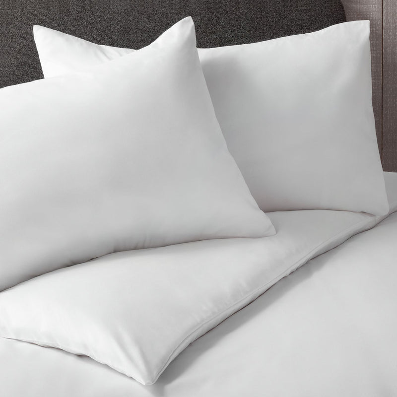 Silentnight Supersoft Plain White Bedding Set - Kingsize