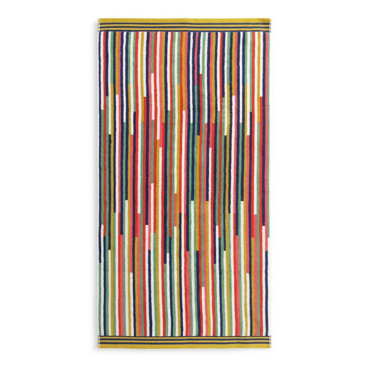 Habitat Klee Stripe bath towel 600gsm, UK version