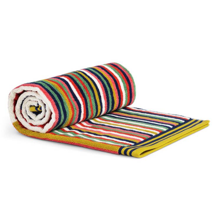 Habitat Klee Stripe bath towel 600gsm, UK version