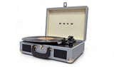 Bush classic record player in grey with built-in speakers - British product
