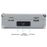 Bush classic record player in grey with built-in speakers - British product
