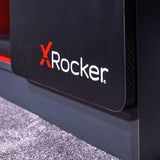 X Rocker Carbon Tek LED media unit red - British product