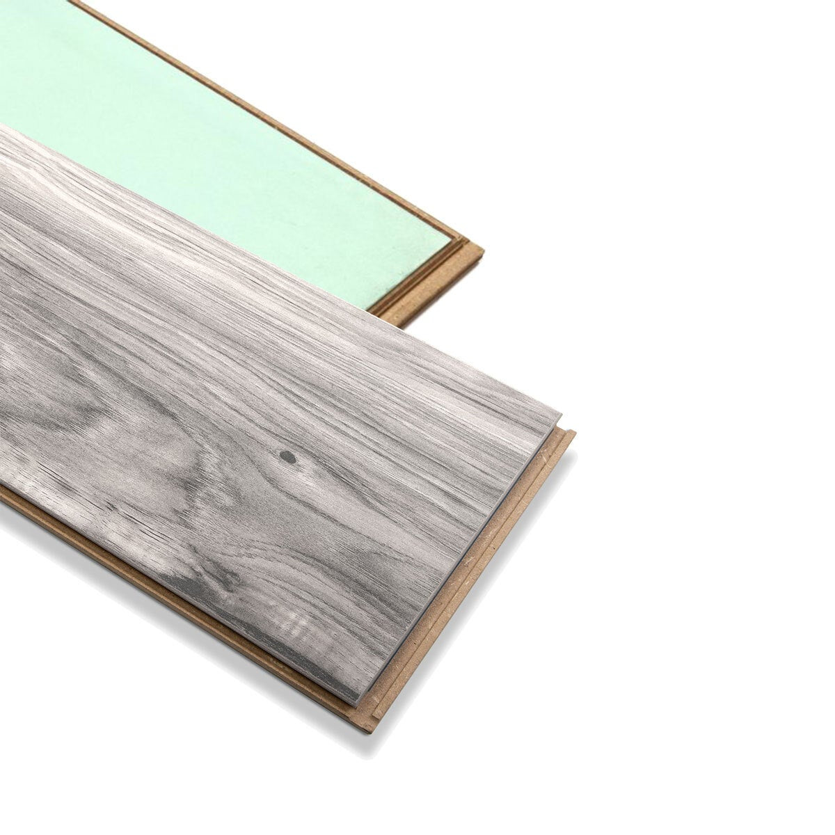 Golden Select grey walnut laminate flooring 14mm thick, UK version