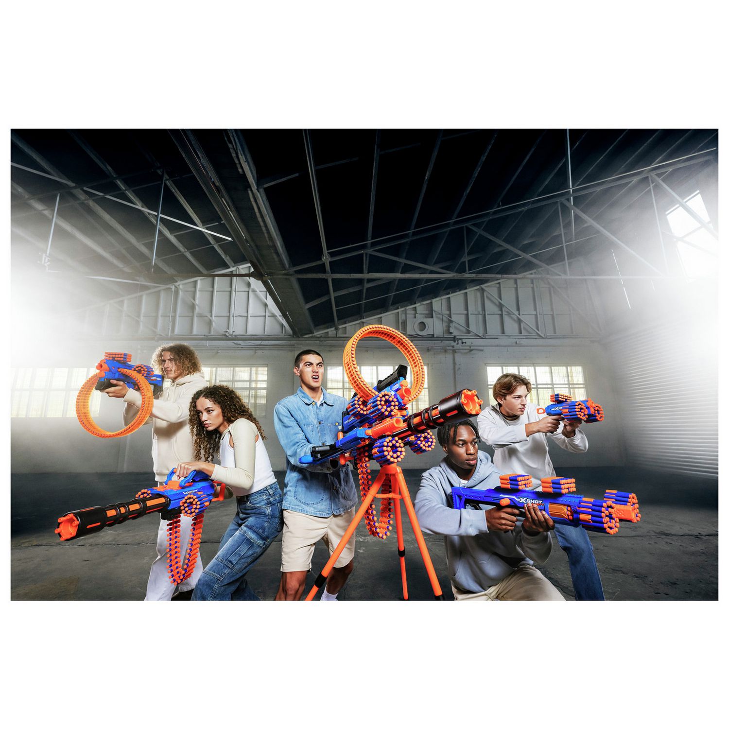 XSHOT Insanity Motorized Rage Fire blaster with 72 darts - British product